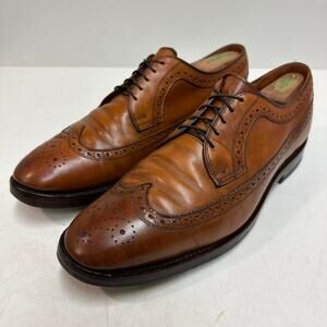 NEW HEELS Ralph Lauren x Allen Edmonds Sanderson Burnished Wingtip Made USA 11.5